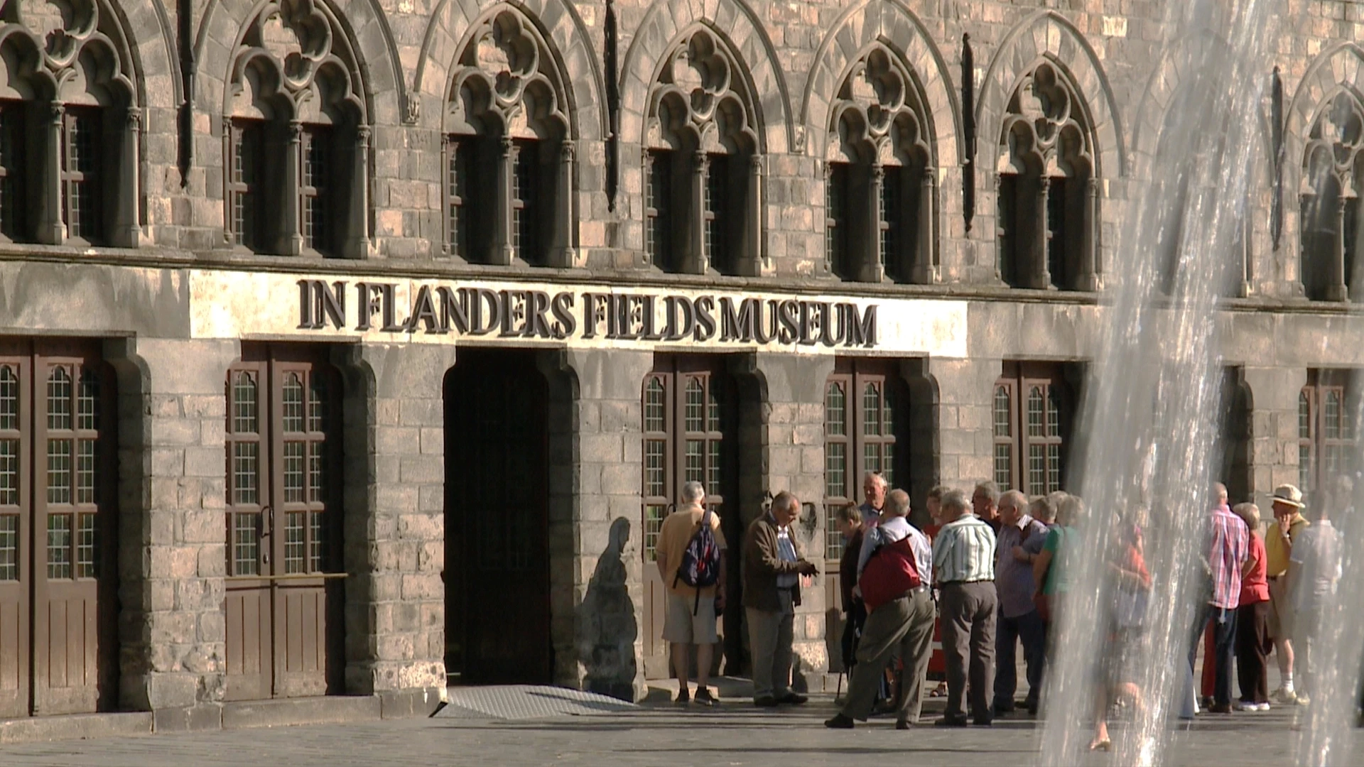 War in Museum: In Flanders Fields Museum, Ypres